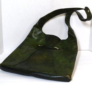 Vintage Baron Leather Sling Purse - Made in Argentina